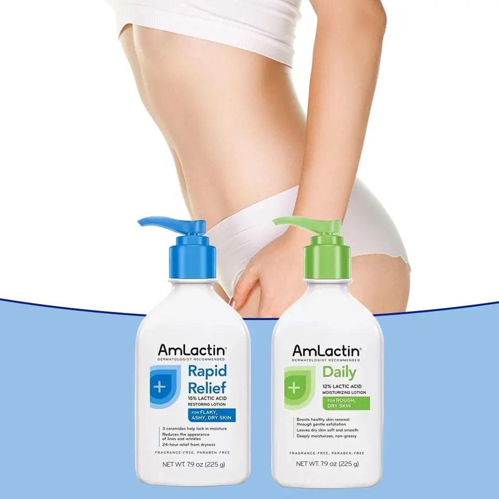 Amlactin Moisturizing Body Lotions Relieves Scaly Skin Nourishing Body Soothing Cream Rapid Relief Restoring Lotion Skin Care
