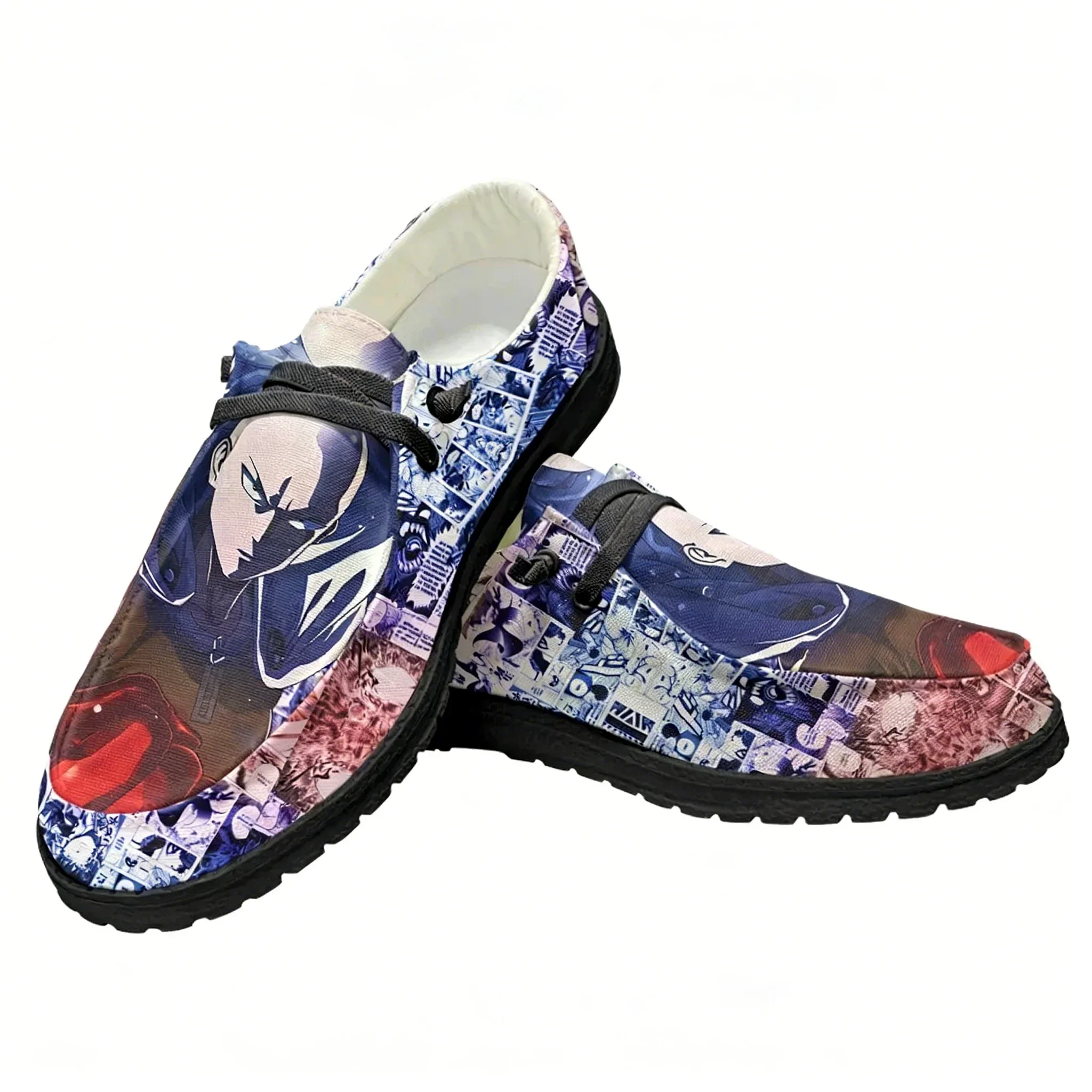 One Punch Man Casual Shoes Flat Shoe Men Woman Breathable Casual Indoor Outdoor Lightweight Footwear Couple Custom Made Shoe