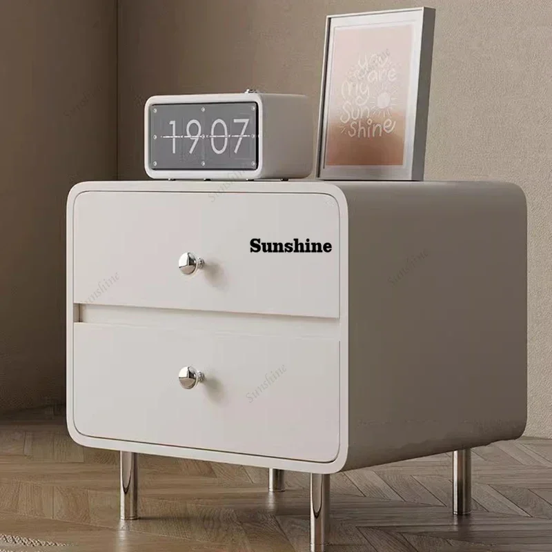 

Aesthetic Night Table Minimalist Storage Modern Night Table Noches Bedroom Mesitas De Luxury Dormitorio Bedroom FurnitureTJ