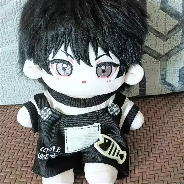 Peluche de 20cm de Anime de noche junto al agua, Kim EuiHyun Yeo TaeJu, bonito niño, vestido de felpa, cuerpo de muñeca de algodón, peluches, juguetes, regalos