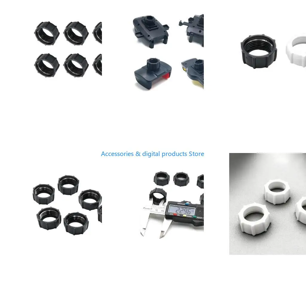 77JD 6pcs Ball Head Locking for 17mm Adapters for Phone Holders Tablet Mounts and Charging Devices Tightening Nut