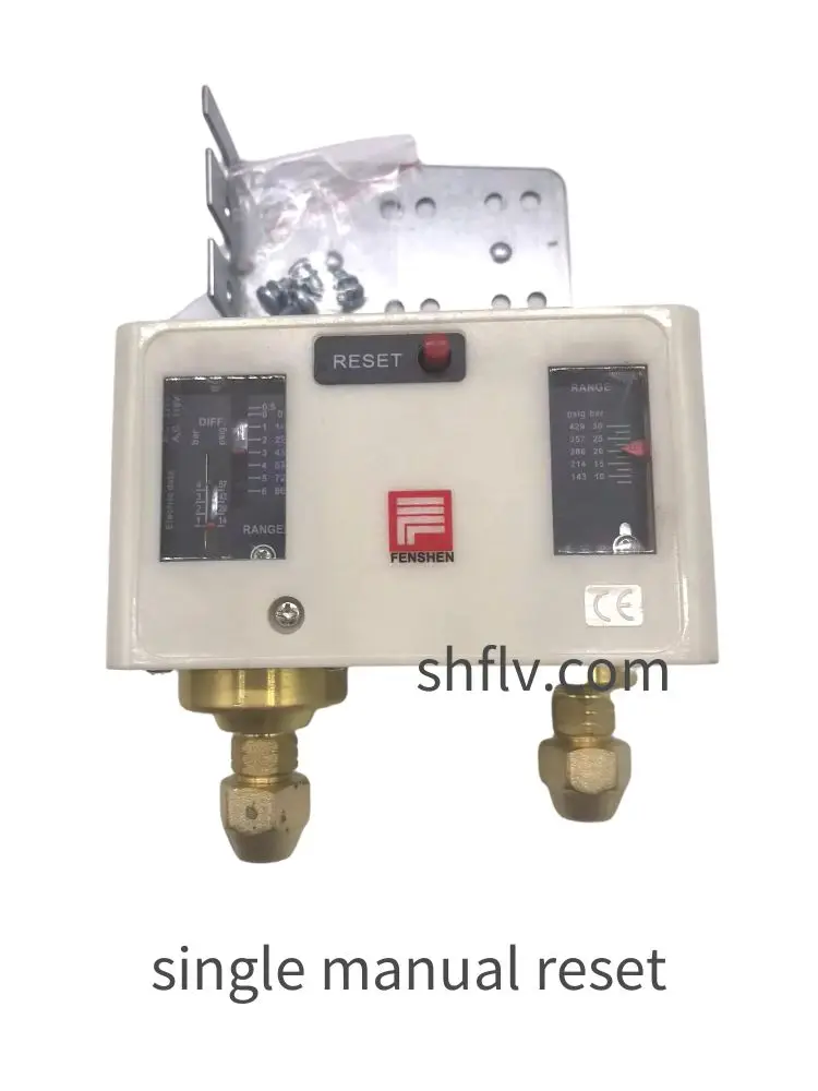 เย็นหน่วยความดันสวิทช์รีเลย์ P830HME P830E P830HLME P830HHME ด้วยตนเองหรืออัตโนมัติ Dual Pressure