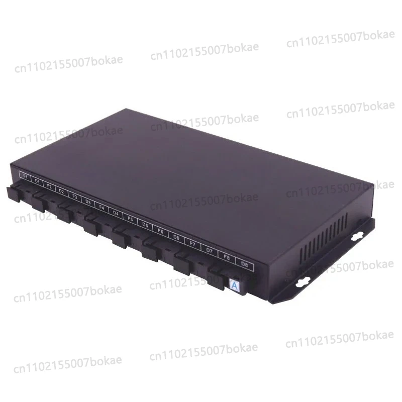 8 Port Gigabit Fiber Optical Ethernet Switch with 2 RJ45 8 Port SC Media Converter 20km Transfer Distance