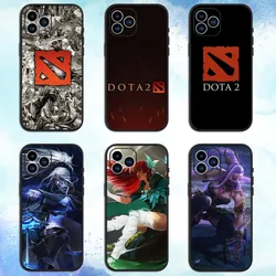 Hot Game Dota 2 Phone Case For iPhone 15 13 14 12 11 Pro MAX XR X SE XS Mini Soft Shell