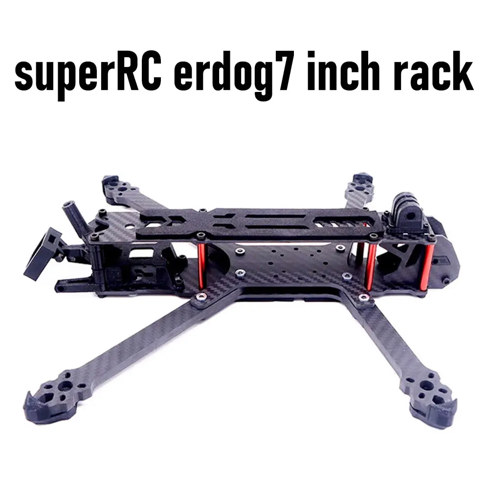

SuperRC erdog FPV Mark4 Mark 4 7inch 295mm Arm Thickness 5mm for Mark4 FPV Racing Drone Quadcopter Freestyle Frame Kit