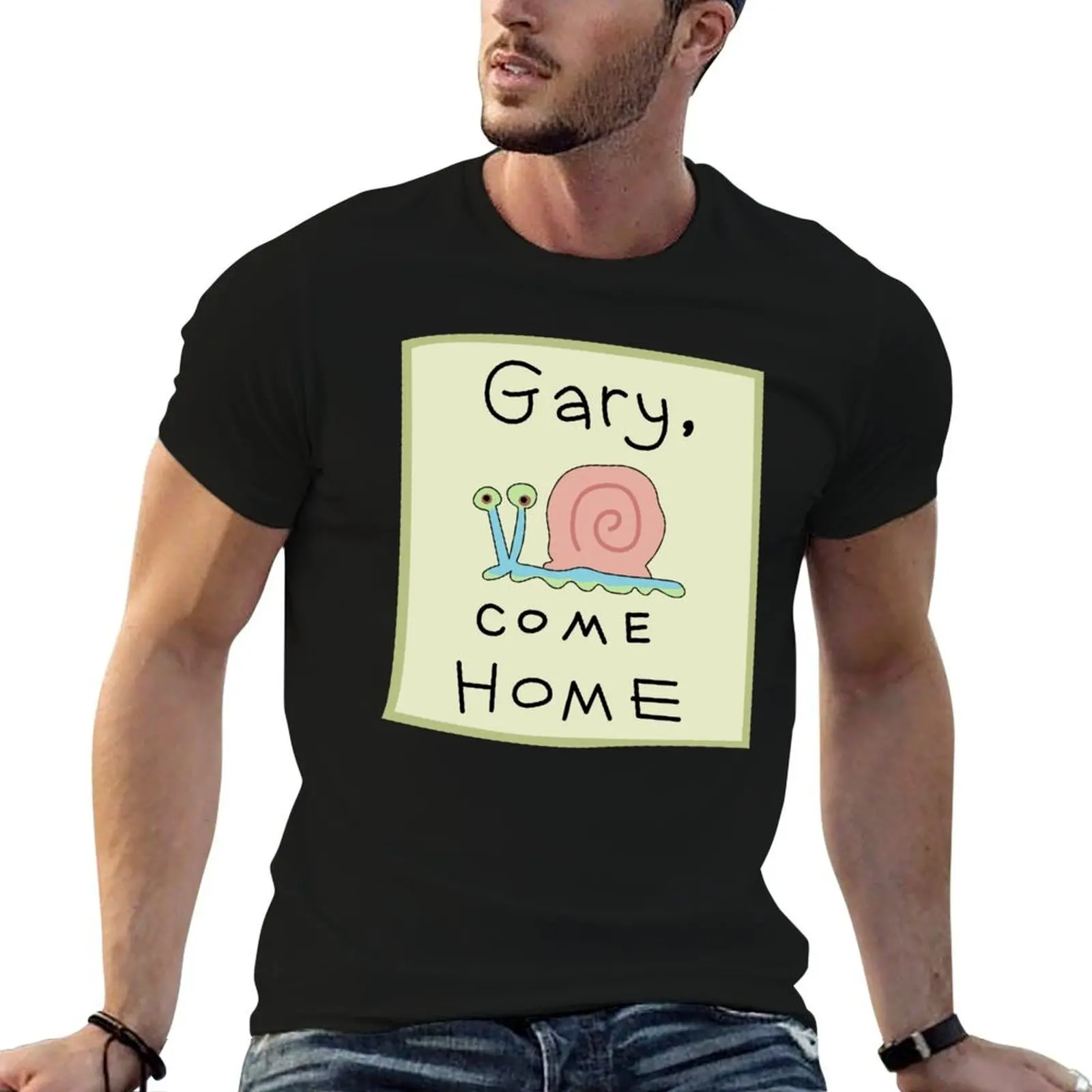 

Gary Come Home T-Shirt t shirts for man slim fit man t shirt cotton high quality anime t shirts oversize T-shirt