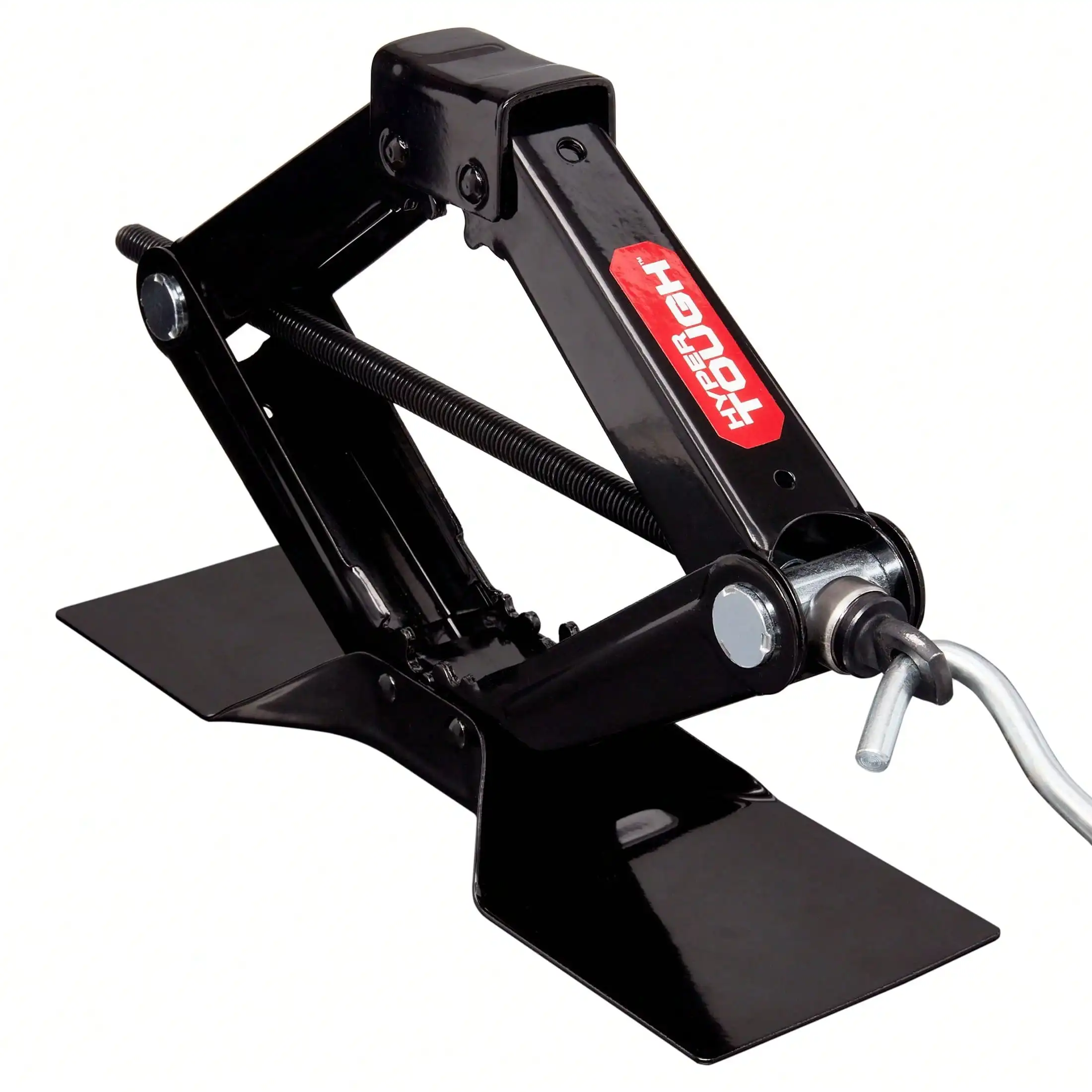 Lifting scissor jack, 1.5 ton, black Capacity 3,000 lbs Lifting range: 3.75" to 15-3/8"