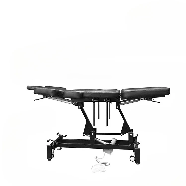 

Электрическая кровать для татуировки, массажная складная кровать, многофункциональный электродвигатель, подъемный резной материал для татуировки