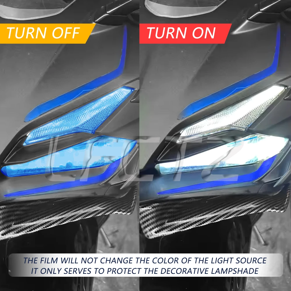 ATV Headlight Protective Film Sticker Transparent PVC Light Film Tint Fit for Polaris Ranger 570 4x4 Crew 900 Diesel XP 900 1000 - view 6