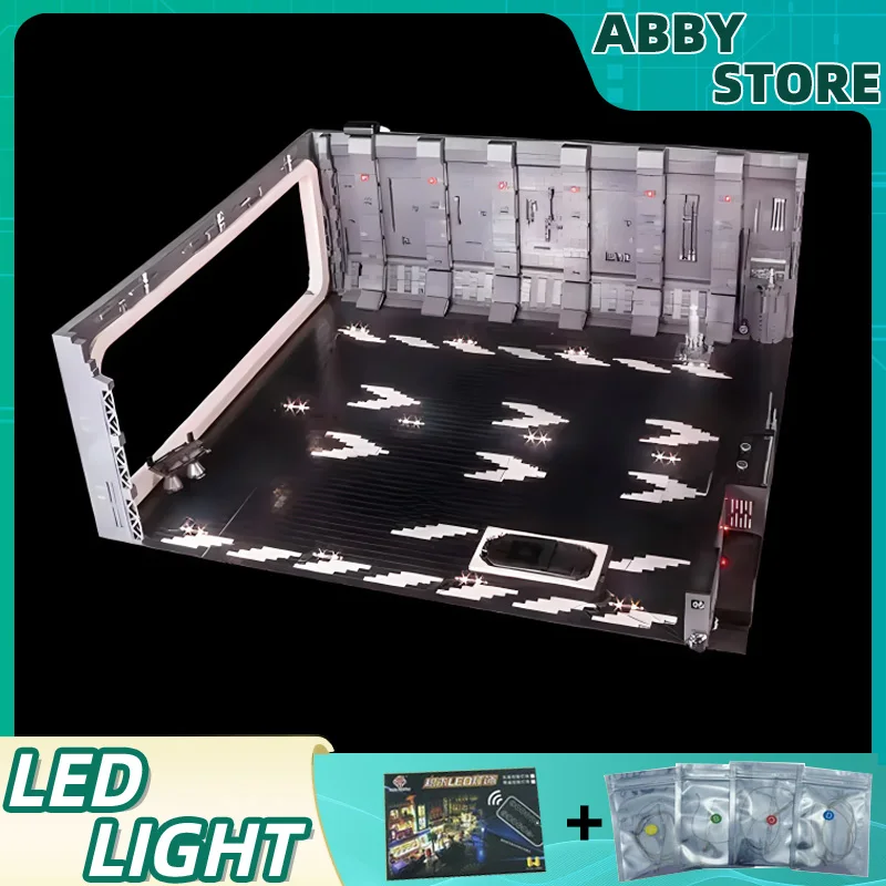 

DIY RC LED Light Kit For LEGO 75192 Death Star docking station on the tarmac (Only LED Light,Without Blocks Model)