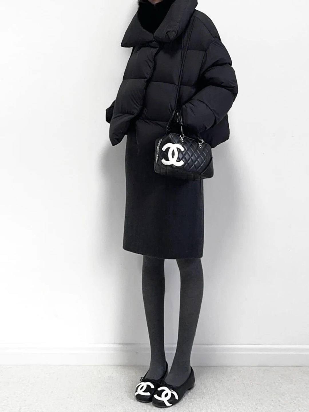 

Bla Woolen Asymmetrical Skirt High Waist Bodycon Warmth Commute Sle Polyester Fiber Micro Stretch Daily Wear