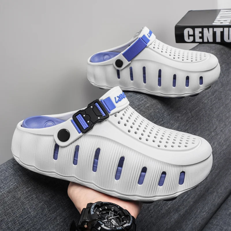 

Men Plain Casual Daily Slides Matte Cushioned Insole Anti Slip Wearproof Breathable Home Beach Outdoor Walking Slippers