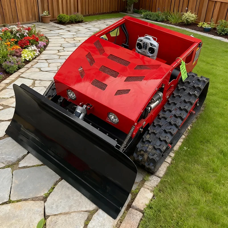 Robotic Mower Automatic Lawn Mowing Smart Device Voice Control Alexa Google Assistant