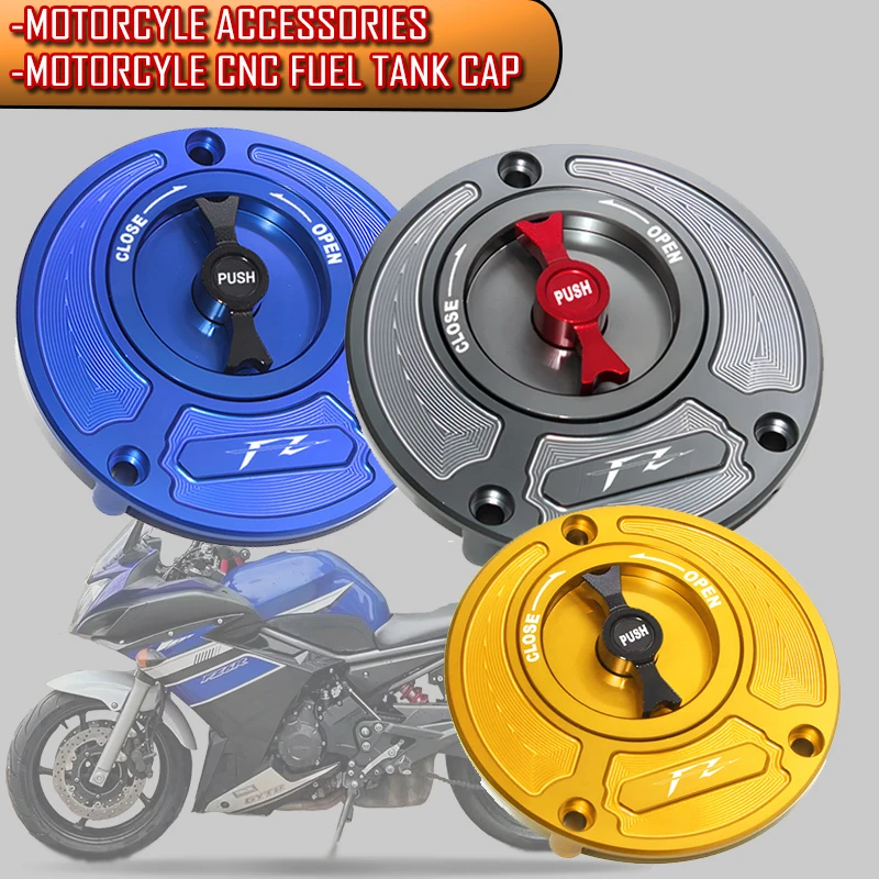 Suitable for Yamaha YZF FZ 1 FZ 6 FZ8 FZ1 FZ6 R15 R25 R3 R1 R6 MT 25 03 15 M-SLAZ new motorcycle cover quick gas tank cover acce