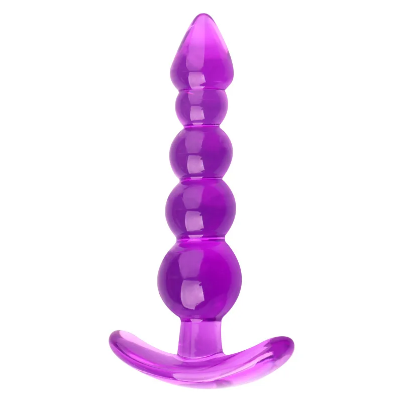 Soft Silicone Anal Plugs Anal Beads Dildo Butt Plug Prostate Massage Unisex Sexy Stopper Adult Sex Toy for Men Women Adult Games