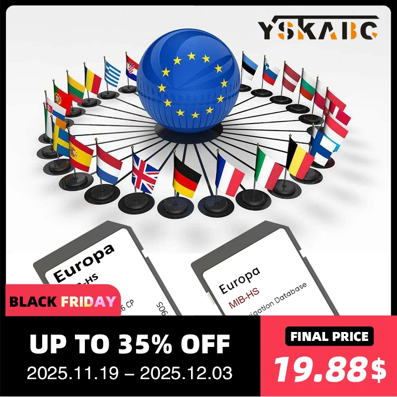 

Sat Nav Update Latest 2024 Europe UK Maps 8W0919866CP SD GPS Card for Audi A S RS Q SQ RSQ 2015-2020 Car MIB-HS Navigation