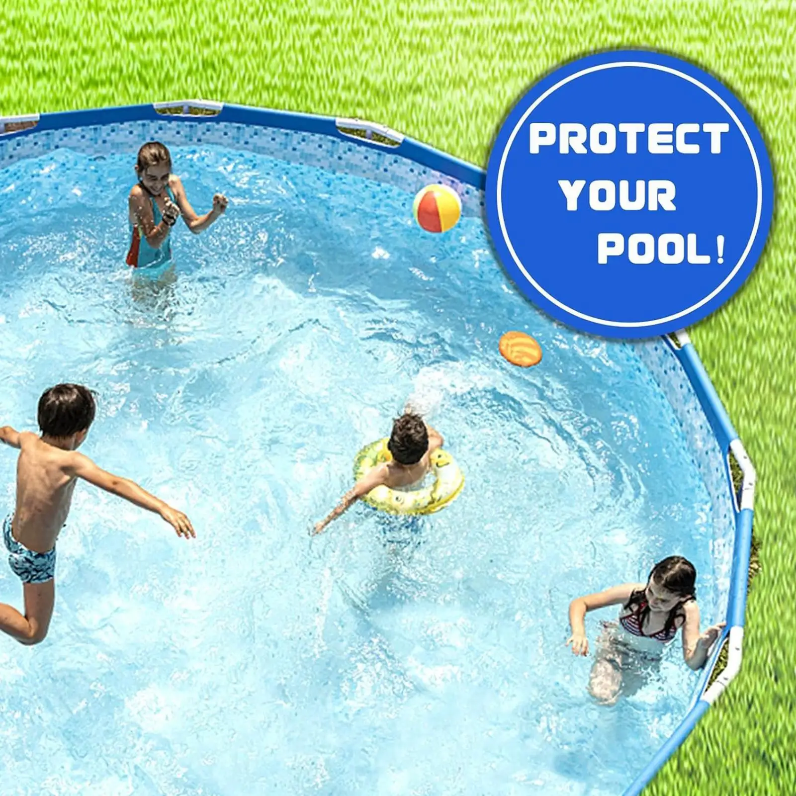Swimming Pool Pipe Holders 3 Pieces Non-slip Tube Filler Support Leak-Proof Swimming Pool Pipe Holders For Indoor Outdoor Garden
