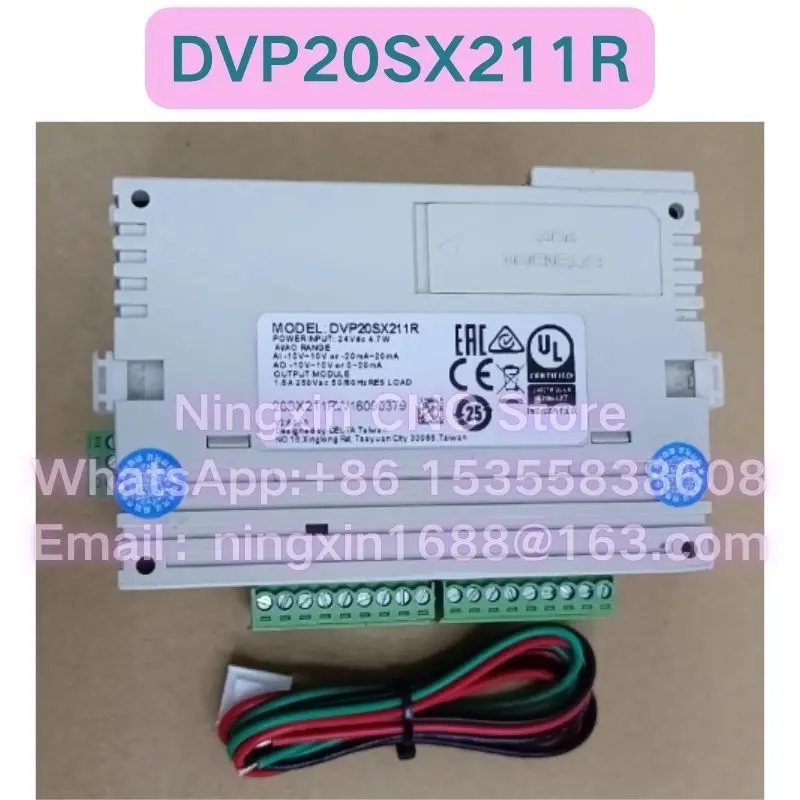 Used DVP20SX211R PLC module Functional test OK Fast delivery