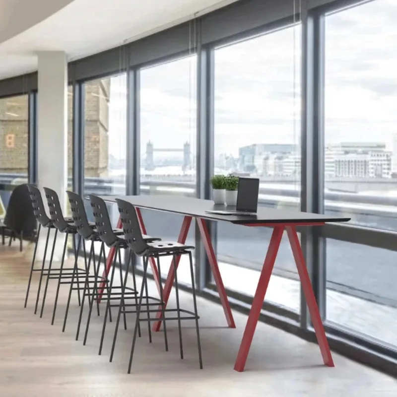 

2025 Uispair steel and wood roof workstation bar, modern multi-scene office use, home business environmental protection