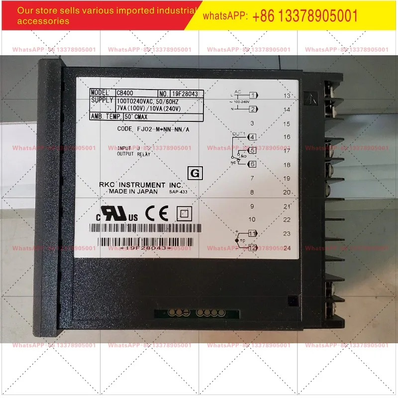 Original RKC Thermostat Thermostat CB400FK02-M * AN-NN/A/Y