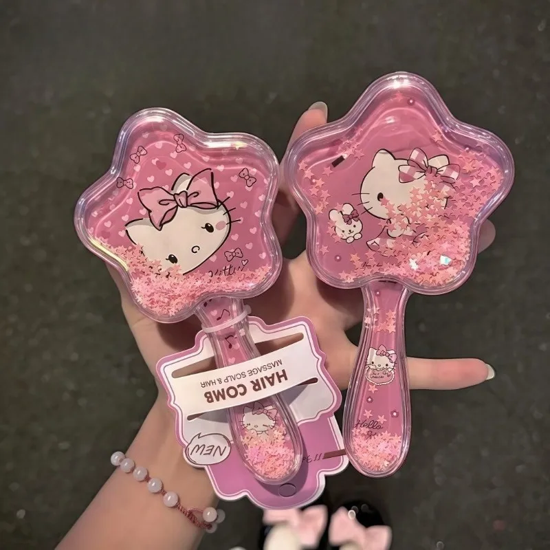 Creative Cute Cartoon Girl Portable Air Cushion Comb for Friends Valentine's Day Gift for Women Accessories for Best Friends