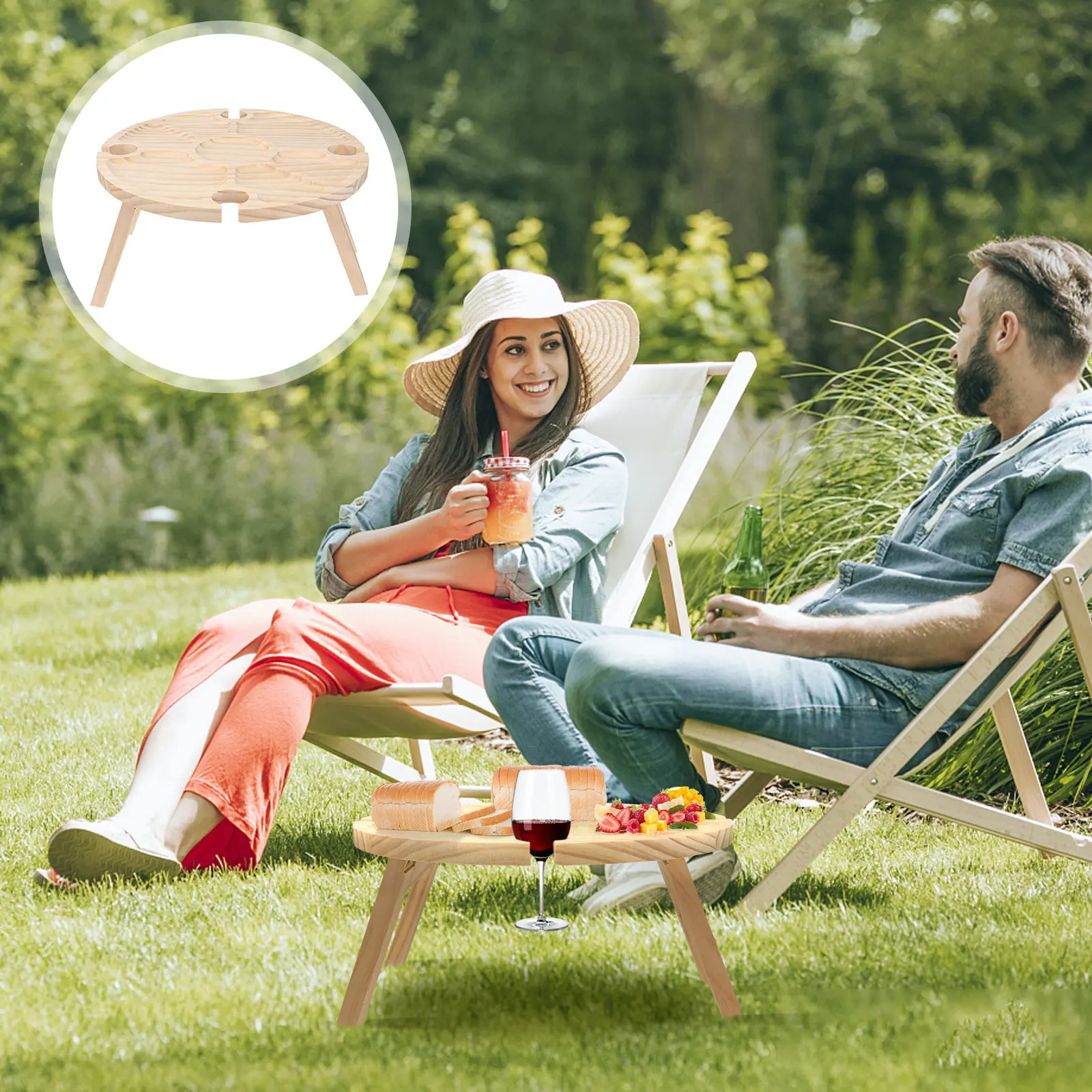 1pcs-wooden-folding-wine-table-khaki-portable-picnic-snack-serving-desk-outdoor-garden-party-table-serving-desk