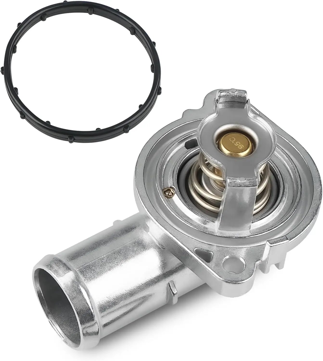Carcasa de aluminio para termostato de refrigerante de motor, repuesto para Dodge Journey/Grand Caravan 2011-2019 5184570 AH
