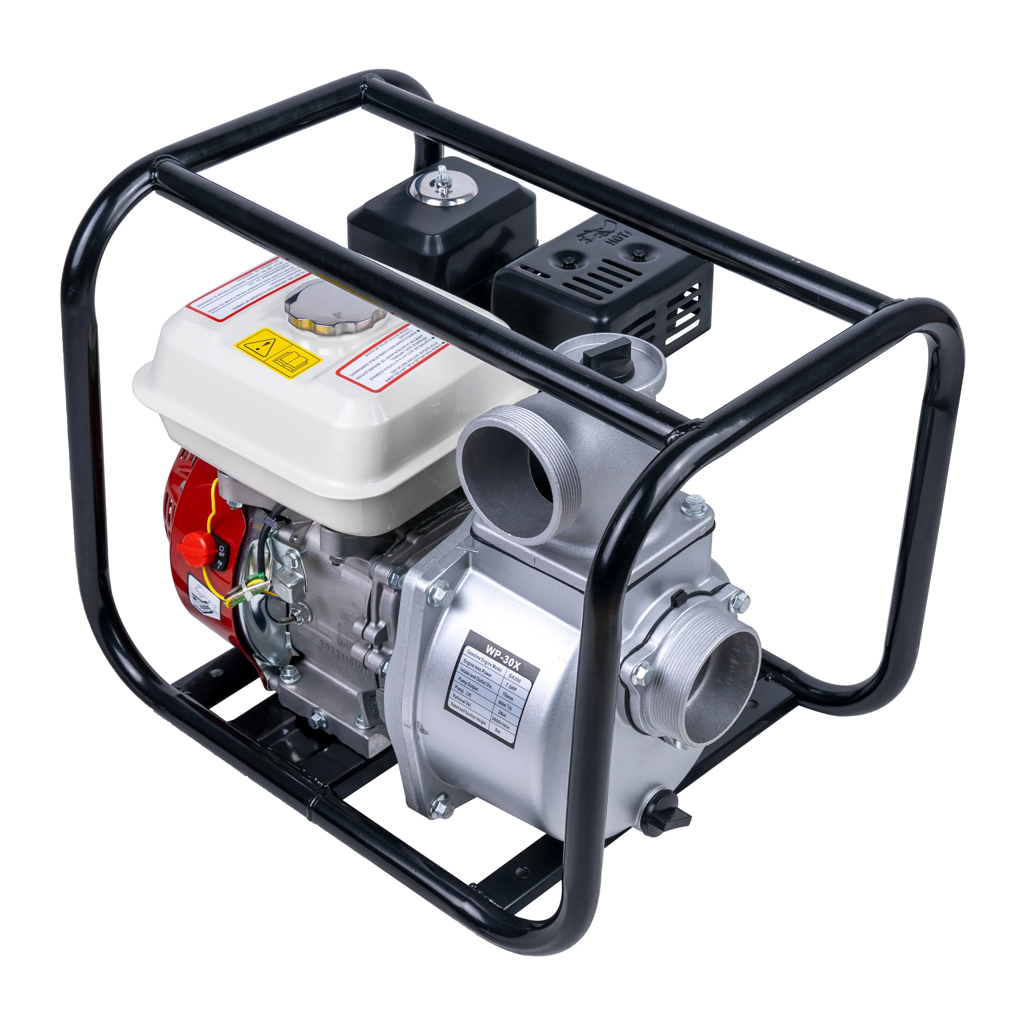 20253 بوصة محرك الديزل 80 مللي متر 3 "الري الزراعي مزرعة حديقة المنزل استخدام مضخة مياه محمولة منخفضة الوقود