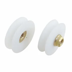 8pcs diameter 23mm Shower door rollers,Nylon roller groove V with M4x10 bolt