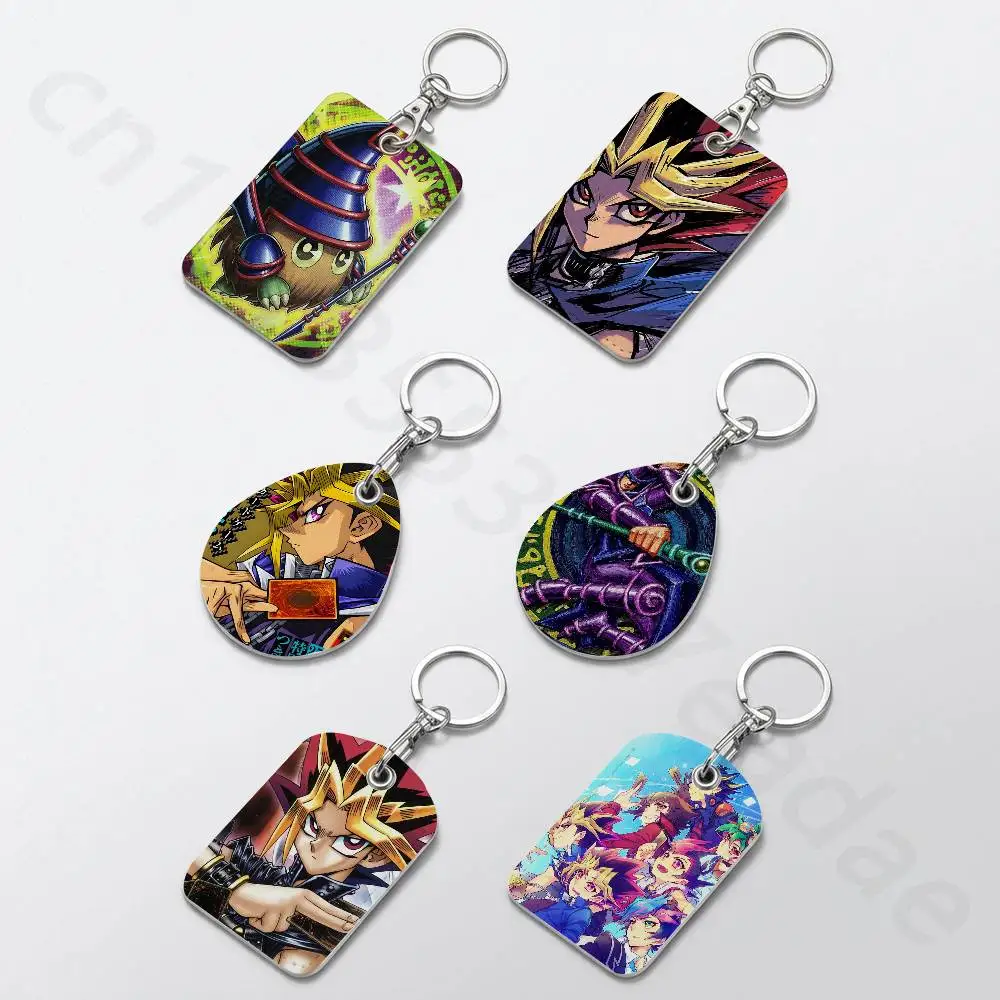 Yu-Gi-Oh Anime Keychain Card Holder, Badge Credit Card Holder, Student ID Card Holder
