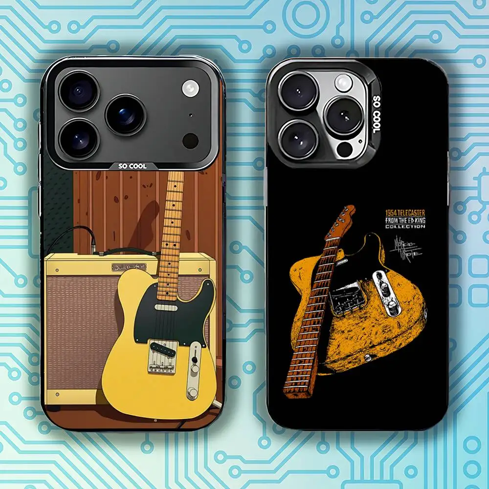 

Guitar Amp Music Phone Case For iPhone 17,16,15,14,13,12,11,Pro,Max,Plus,E,Air,Mini Black Tpu Cover