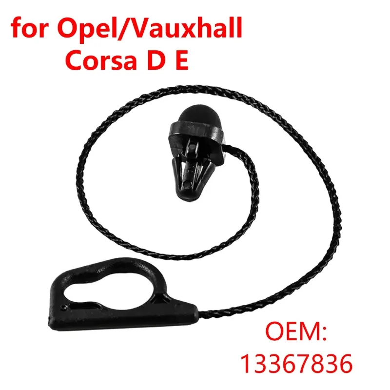 1Pc Car Rear Boot Trunk Partition Rope Parcel Shelf Cord String Strap 13367836 for Opel Vauxhall Corsa D E 2006-2019 Accessories