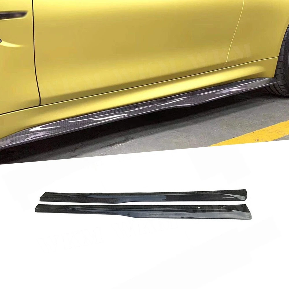 

Carbon Fiber Side Skirts Winglet Splitters Lip For BMW 3 Series F80 M3 4 Series F82 F83 M4 2012-2018 Car Styling