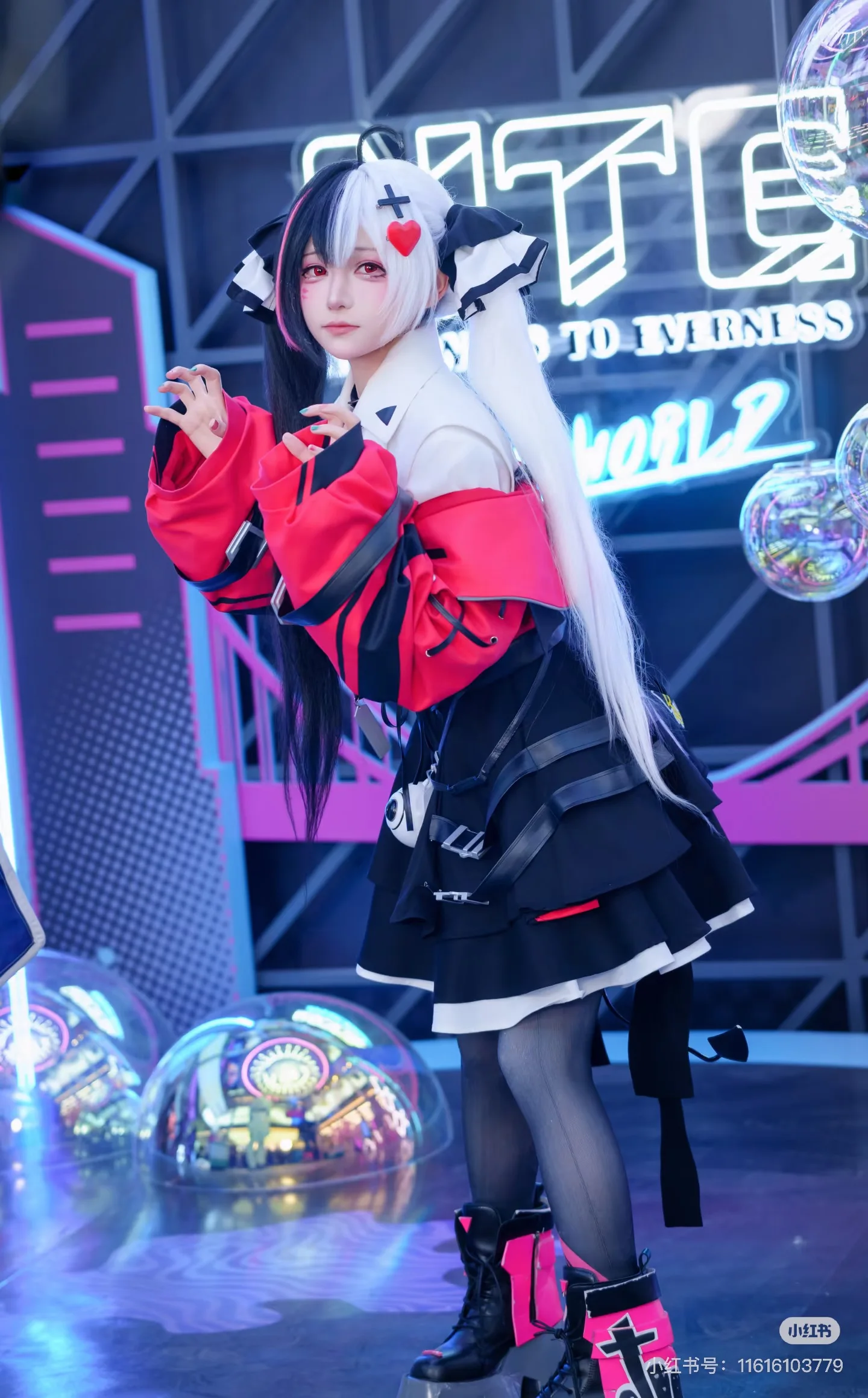 

Neverness to Everness Lacrimosa Cosplay Costume Game NTE Halloween Carnival Women JK Uniform Coat Skirt Shirts socks New Suit
