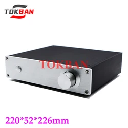 Tokban Audio 2205 220*52*226mm Aluminum HIFI Preamplifier Chassis Enclosure DIy Headphone Amplifier DAC Case Shell