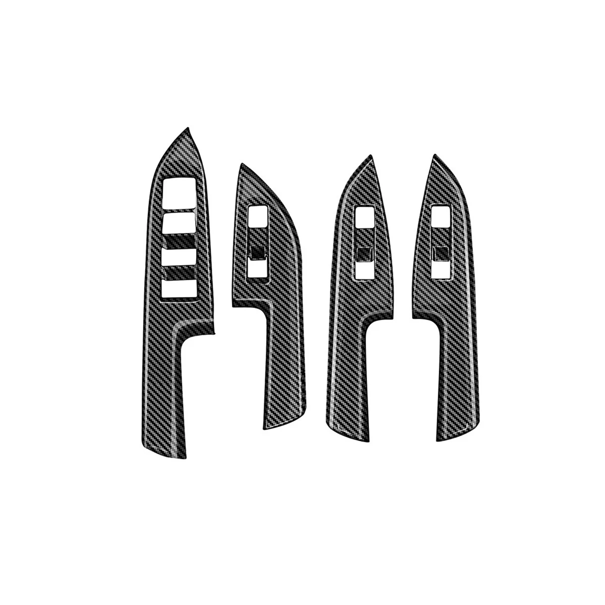 

Подлокотник для автомобильной двери из углеродного волокна, стеклоподъемная кнопка, рамка, крышка для двери, чаши, отделка для NX260 NX350H 2022 + RHD