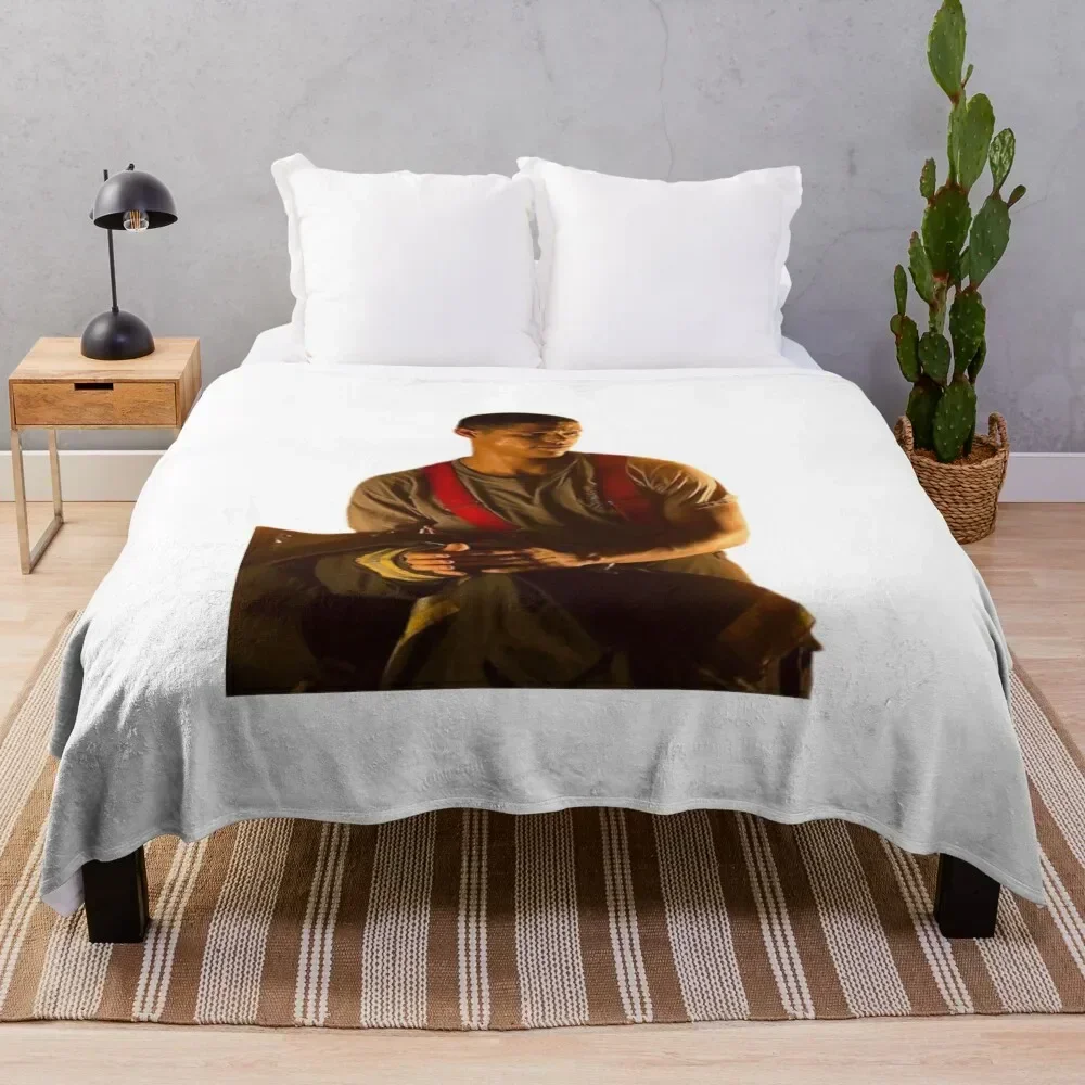 Peter Mills - Charlie Barnett - Chicago Fire Throw Blanket Warm Plush Fuzzy Blanket for Living Room