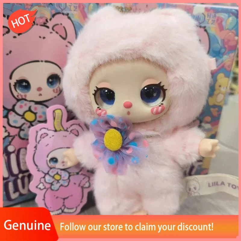

Genuine Liila V1 Liila'S Lucky Cat series Blind Box Cute Action Figures Doll Caja Ciega Trendy Mystery Box Room Decor Kids Gift