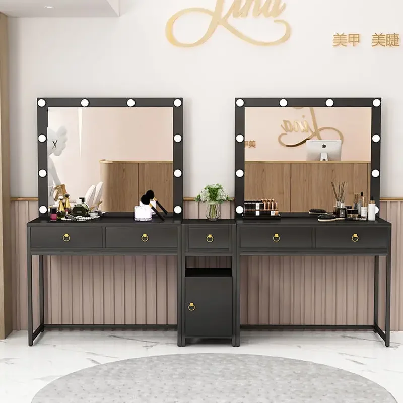 

Dressing Table with LED, Makeup Bridal Shop Dressing Table, Professional Makeup Artist Beauty Equipment