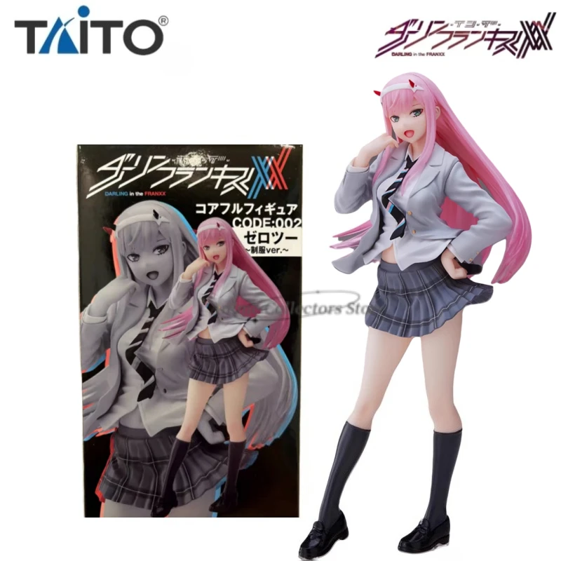 

IN Stock Original TAiTO Darling in The FRANXX ZERO TWO Anime Action Figures Toys Collectible Model Ornaments