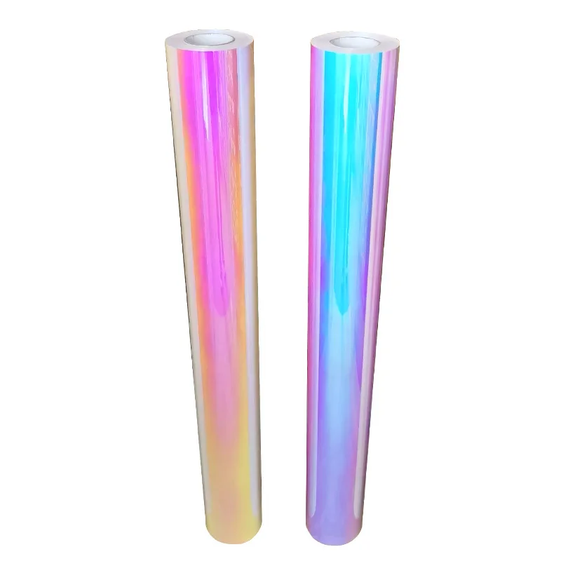 Custom. Self-Adhesive Lettering Color Iris Crafts Decoration Self-Adhesive Sticky Notes Blue Light Car Decal Material