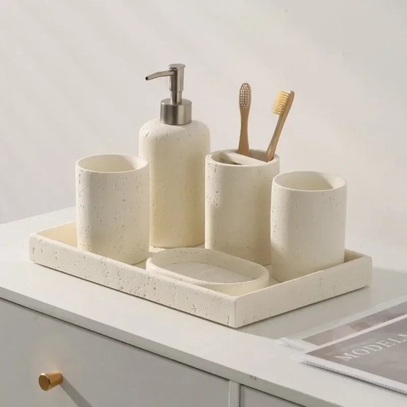 Sandston Toothbrush Holders Modern Toothpaste Holders Minimalism Organizer Storage Rack Bathroom Accessories Things for The Home
