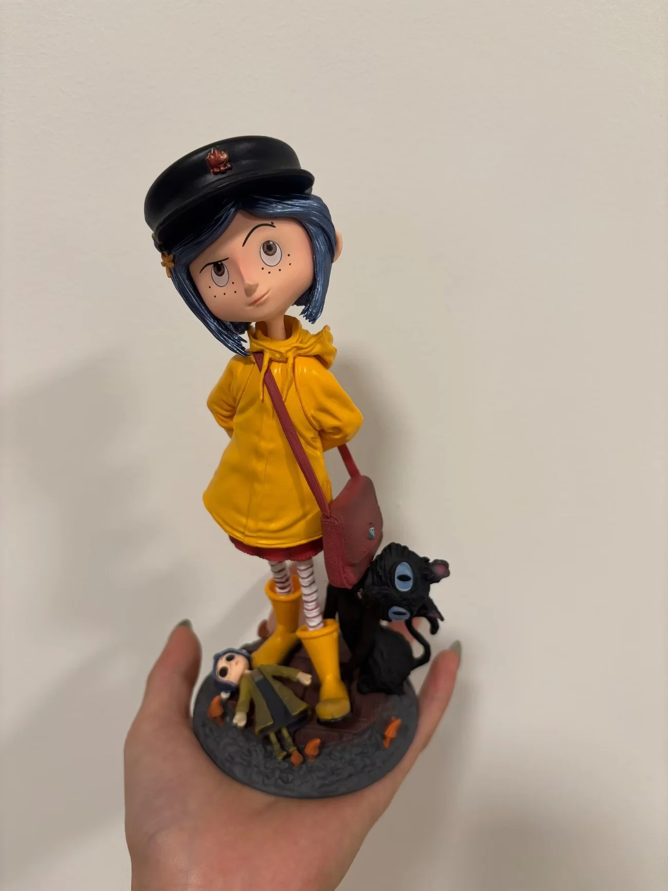 Coraline Actionfigur, 7 Zoll, Filmversion, gelber Regenmantel, Sammlerstück, PVC-Modell, Dekoration für Sammler, ideales Geschenk – Detail 5