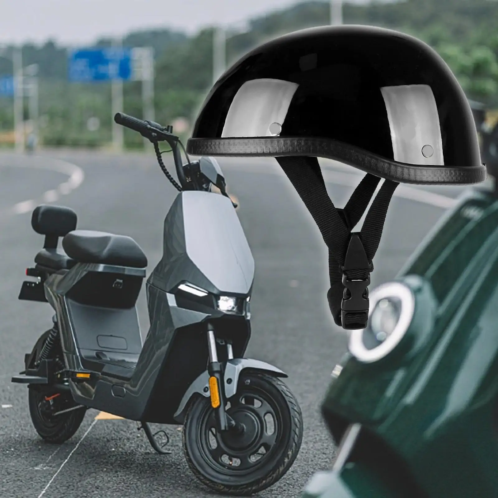 Motorcycle Helmet Lightweight Summer Multi Layer Protection Bike Helmet