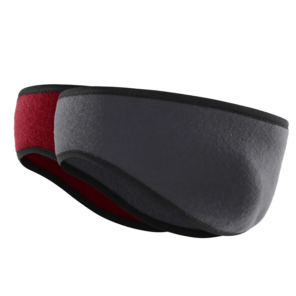 Unisex Outdoor Fleece Headband-Polar Fleece Material Ear&Forehead Protection Windproof&Cold-Resistant Suitable for Skiing Sports