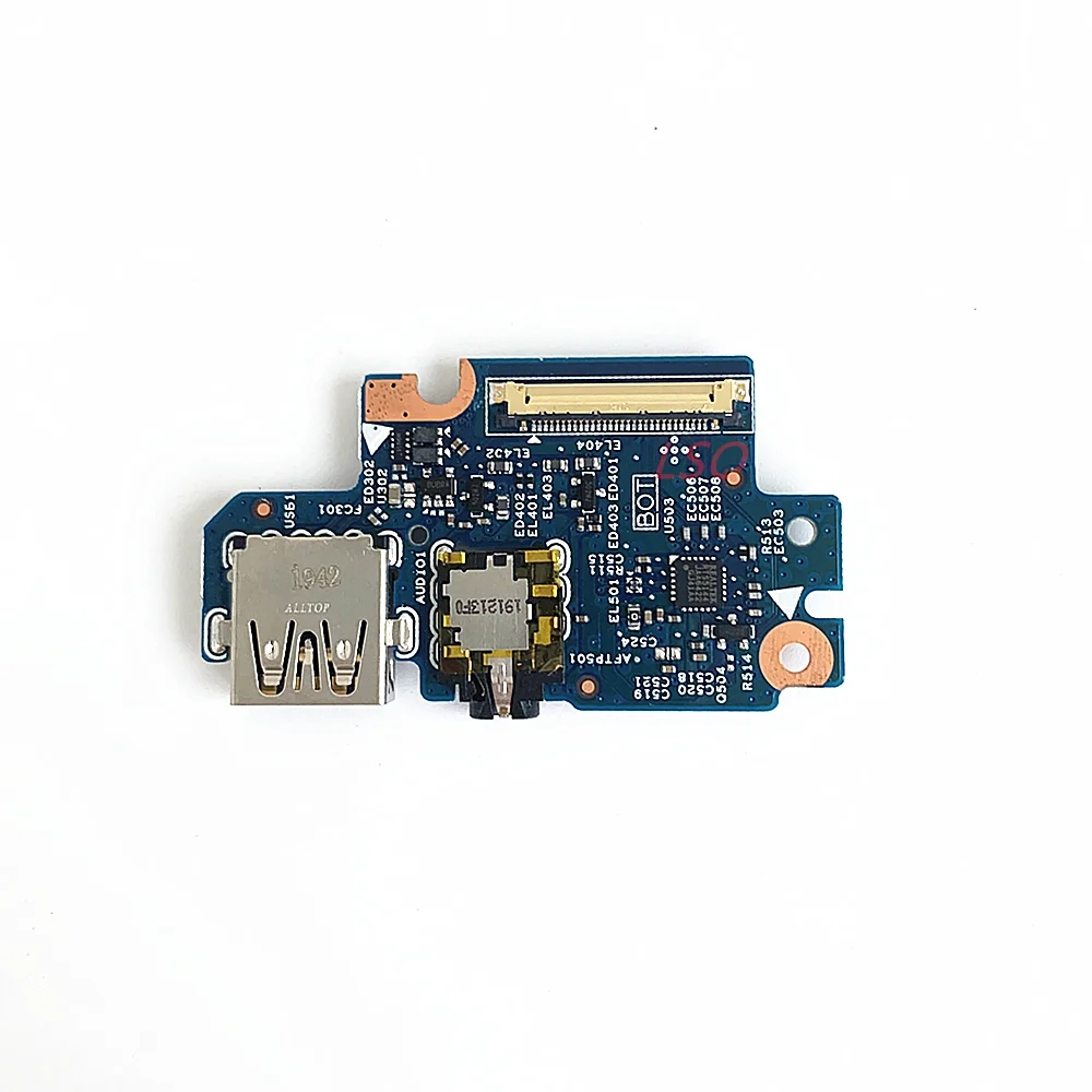 19A90-SC FOR Dell Inspiron 7400 Audio USB Board SD Card Reader Board 448.0KW01.00SC 0C1WNM 100% Test OK