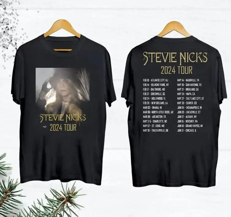 

Футболка для концерта, винтажный подарок для фаната Stevie Nicks 2024