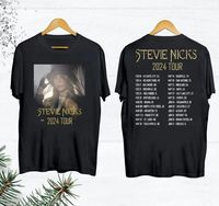 Stevie Nicks 2024 Live In Concert T-Shirt, Vintage Stevie Nicks Shirt Fan Gifts