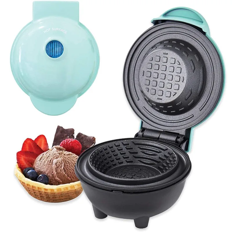 Máquina de tazón de gofres de 110V-220V, máquina de tarta de bolas de desayuno casero, máquina de helado, máquina de rollo de huevo, aparatos de cocina