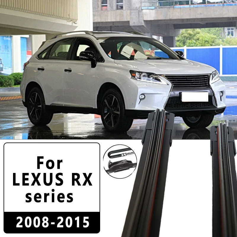 

Front Windscreen Wiper Windshield Window Accessories 2PCS for LEXUS RX series RX300 RX330 RX350 RX400H 2008-2015 26“ + 22”